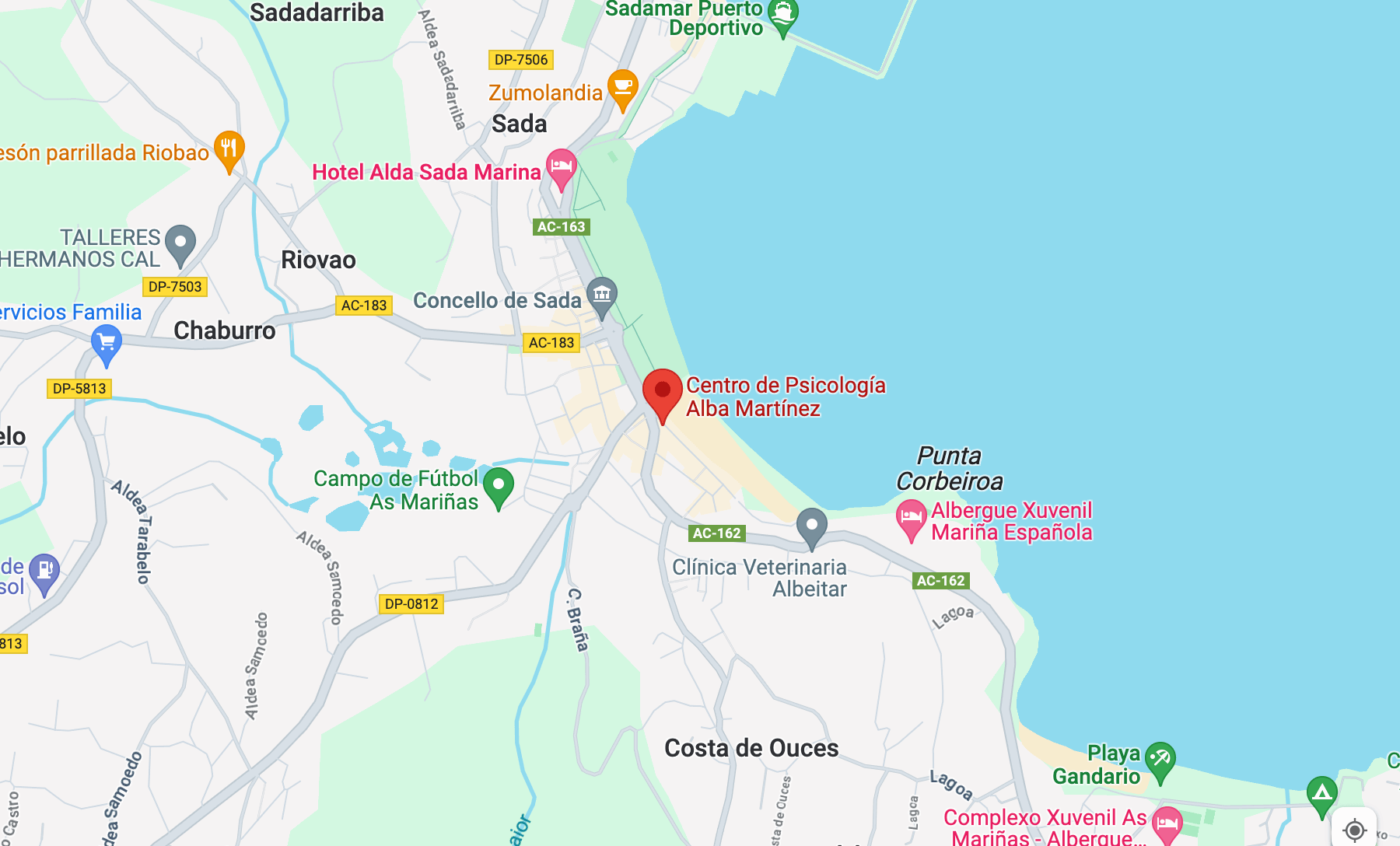 visitar Centro de psicología en Sada, Galicia, España